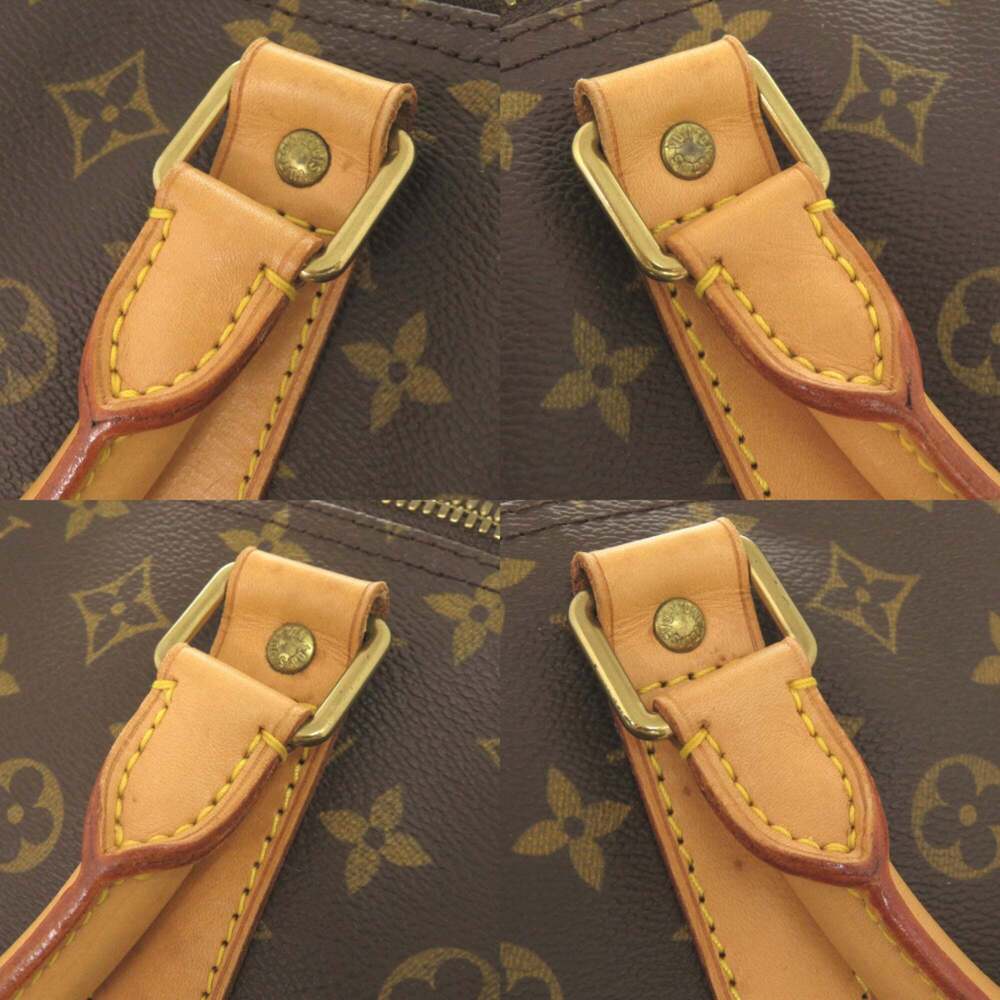 LOUIS VUITTON Authentic Brown Monogram Keepall 60 Boston Bag - Picture 7 of 10